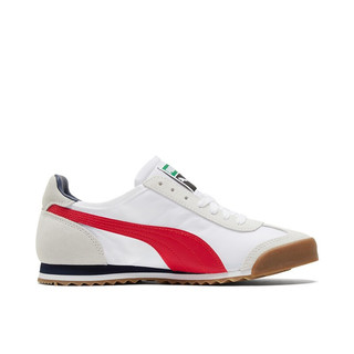 PUMA 彪马 Roma Og Nylon 中性休闲运动鞋 362408-14 白/鲜红色 41