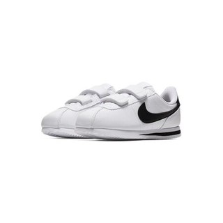 NIKE 耐克 CORTEZ BASIC SL (PSV) 儿童休闲运动鞋 904767-102 黑白色 28码