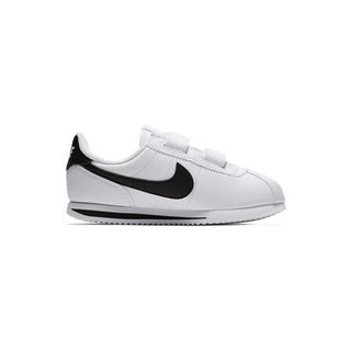 NIKE 耐克 CORTEZ BASIC SL (PSV) 儿童休闲运动鞋 904767-102 黑白色 28码