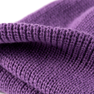 简登 男女款毛线帽 JM8105 紫色