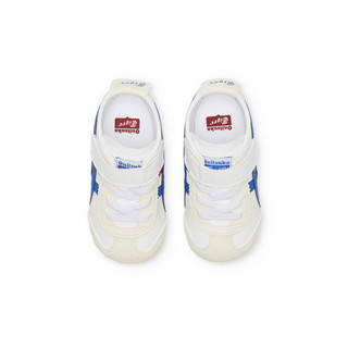 Onitsuka Tiger 鬼塚虎 MEXICO 66 TS 儿童休闲运动鞋 C6B5Y-0143 白色/湖蓝色 31.5码