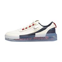 ANTA 安踏 生活系列 男子运动板鞋 912118030-1 安踏白/深蓝黑/大学红 42