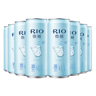 RIO 锐澳 预调 鸡尾酒 果酒 微醺系列  乳酸菌味 3度 330ml*8罐