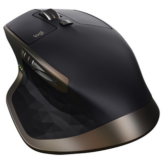 logitech 罗技 MX MASTER 2.4G蓝牙 双模无线鼠标 1600DPI 黑色