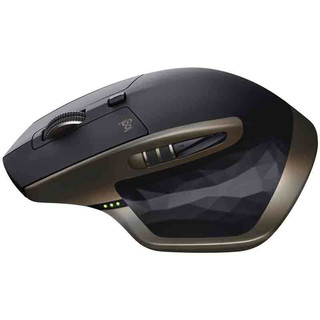 logitech 罗技 MX MASTER 2.4G蓝牙 双模无线鼠标 1600DPI 黑色