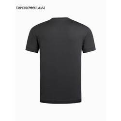 EMPORIO ARMANI 阿玛尼 奢侈品男装EA男士棉质T恤衫 3K1TG0-1JHWZ 黑色