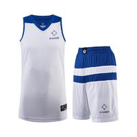 RIGORER 准者 ZZ1601116T 男童篮球服套装 纯正白蓝色 160cm