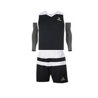 RIGORER 准者 ZZ1601116T 男童篮球服套装 纯正黑纯白色 160cm