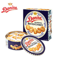 Danisa 皇冠丹麦曲奇 皇冠（danisa）丹麦曲奇饼干368g 印尼进口