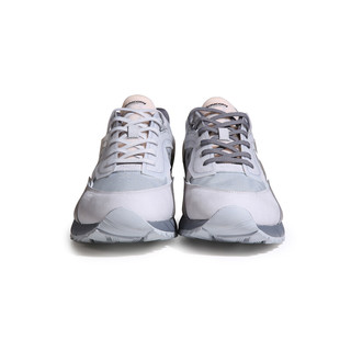 saucony 索康尼 联名SHADOW 6000复古休闲运动跑鞋 银灰色 37.5