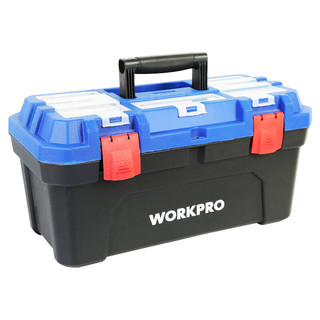 WORKPRO 万克宝 W083015N 多功能工具箱 红蓝色 16英寸