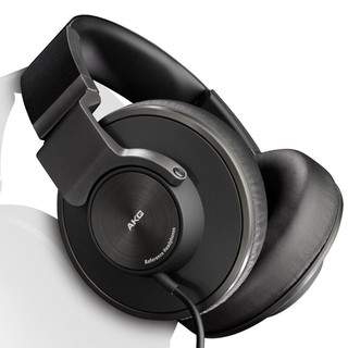 AKG 爱科技 K550 耳罩式头戴式降噪有线耳机 黑色 3.5mm
