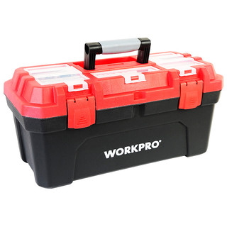 WORKPRO 万克宝 W02020104M 多功能工具箱 红黑色 22.5英寸