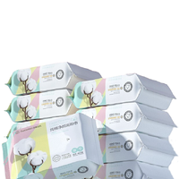 Purcotton 全棉时代 纯棉净颜洗脸巾 20抽*10包(23*20cm)