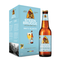 Steenbrugge White 清爽果味白啤 比利时原装进口 330ml*4瓶 4瓶装