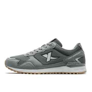 XTEP 特步 男子休闲运动鞋 881419329663 灰色 44