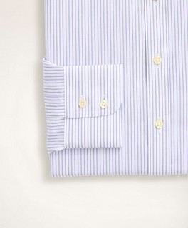 Regent Regular-Fit Dress Shirt, Non-Iron Ultrafine Twill Ainsley Collar Stripe