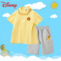 Disney 迪士尼 纯棉POLO衫+短裤 套装