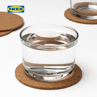 IKEA宜家AVSKILD亚菲德杯垫餐桌垫软木防烫保护桌面茶杯垫杯子垫
