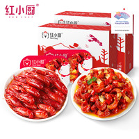 RedChef 红小厨 麻辣小龙虾3-5钱700g*2盒+虾尾252g*2盒（共1900g）