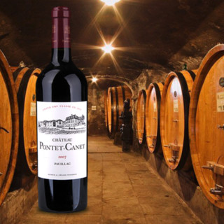 CH. PONTET CANET 庞特卡奈庄园 波亚克干型红葡萄酒 2007 13％vol 750ml
