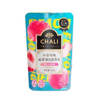 CHALI 茶里 胶原蛋白肽茶冻 水蜜桃味 120g*6袋