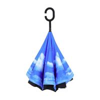 MOCAI 沫采 8骨直杆晴雨伞 手动款 蓝天白云