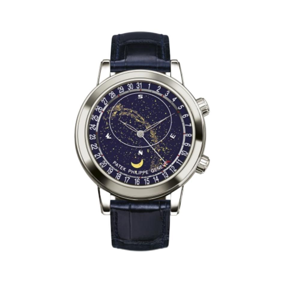 Patek Philippe 百达翡丽 超级复杂功能时计系列 44毫米自动上链腕表 6102P-001
