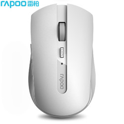 RAPOO 雷柏 7200M 白色无线鼠标 蓝牙鼠标 办公鼠标 便携鼠标