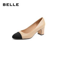 BeLLE 百丽 女士高跟单鞋 B03B0882DC1CQ2