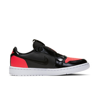 AIR JORDAN 正代系列 Air Jordan 1 Ret Low Slip 女子休闲运动鞋 AV3918-600 亮深红/黑/白色 41