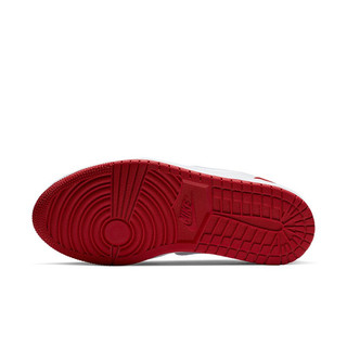 AIR JORDAN 正代系列 Air Jordan 1 Ret Low Slip 女子休闲运动鞋 AV3918-102 白色/健身红/黑 35.5