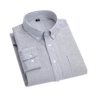 VANCL 凡客诚品 男士长袖衬衫 2021352 灰细条 XL