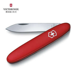 VICTORINOX 维氏 瑞士军刀 菁英追梦少年84mm 瑞士进口军士刀多功能刀削皮刀折叠刀户外便携小刀具 红色0.6910