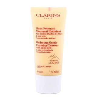 CLARINS 娇韵诗 舒柔保湿泡沫洁面乳 30ml