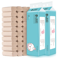 JUZIGUNIANG 桔子姑娘 无芯卷纸 4层*53节*32卷