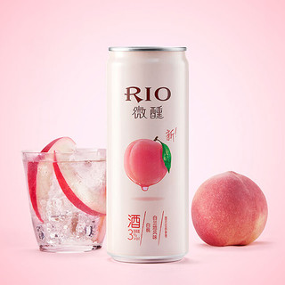 RIO 锐澳 洋酒预调鸡尾酒果酒 清爽微醺330ml*10联罐（清爽*8 微醺*2）