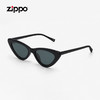 zippo猫眼复古街拍三角形墨镜女网红ins防紫外线欧美个性太阳眼镜