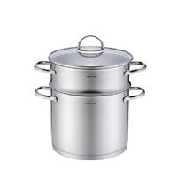 LINKFAIR 凌丰 汤锅(26cm、11L、304不锈钢、带蒸锅)