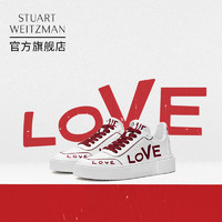 STUART WEITZMAN SW RYAN LOVE SNEAKER 21新小白鞋运动鞋低帮鞋