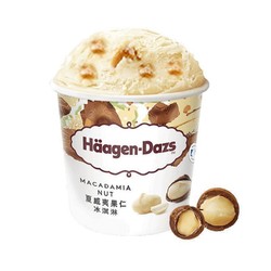 Häagen·Dazs 哈根达斯 夏威夷果仁口味 冰淇淋 100ml