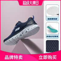 SKECHERS 斯凯奇 夏女鞋跑步鞋百搭时尚跑步鞋休闲运动鞋