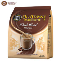 旧街场白咖啡 马来西亚进口 旧街场（OLDTOWN）咖啡 深度焙炒 原味白咖啡三合一 咖啡速溶冲调饮品袋装750g(25g*30条）
