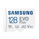 SAMSUNG 三星 EVO Plus MicroSD存储卡 128GB + SD卡套