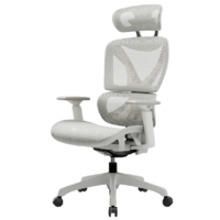 有品UP会员：UE 永艺 MC-1094E 人体工学电脑椅 灰白色 无搁脚款