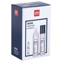 deli 得力 7302S 刷片胶头液体胶 50ml 6支装