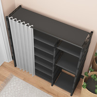 简易鞋架子家用门口室内好看收纳神器多层宿舍放门口防尘经济鞋柜