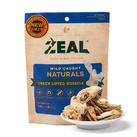 ZEAL 真致 狗零食肉干鱼油深海宠物美毛博美比熊冻干青口贝