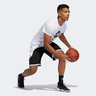 adidas阿迪达斯官网男装吸湿快干篮球运动短裤FH7947 黑色 A/L