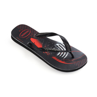 Havaianas 哈瓦那 X Star Wars ll 男士人字拖 4135185 黑红 45/46